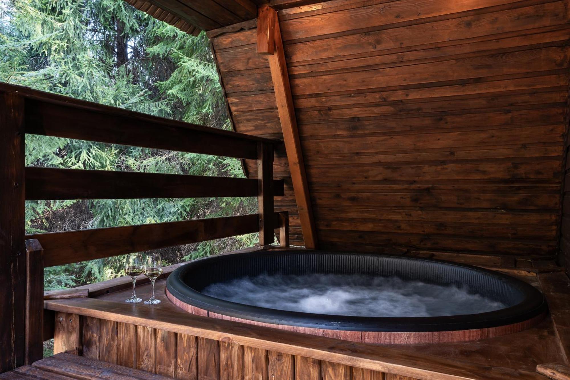 Lesna Sielanka Z Jacuzzi W Lesie Pod Gora Szczebel Relax I Sport *