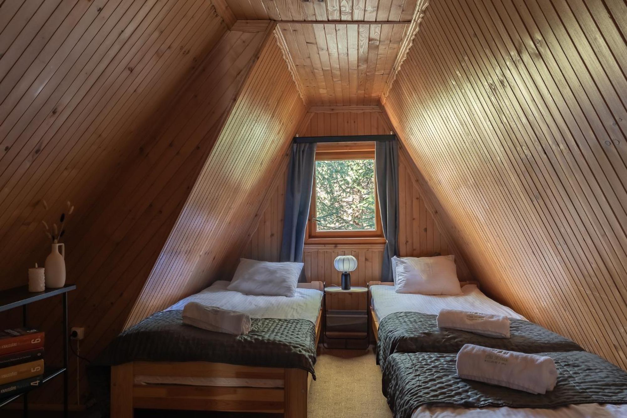 Lesna Sielanka Z Jacuzzi W Lesie Pod Gora Szczebel Relax I Sport * Lubień