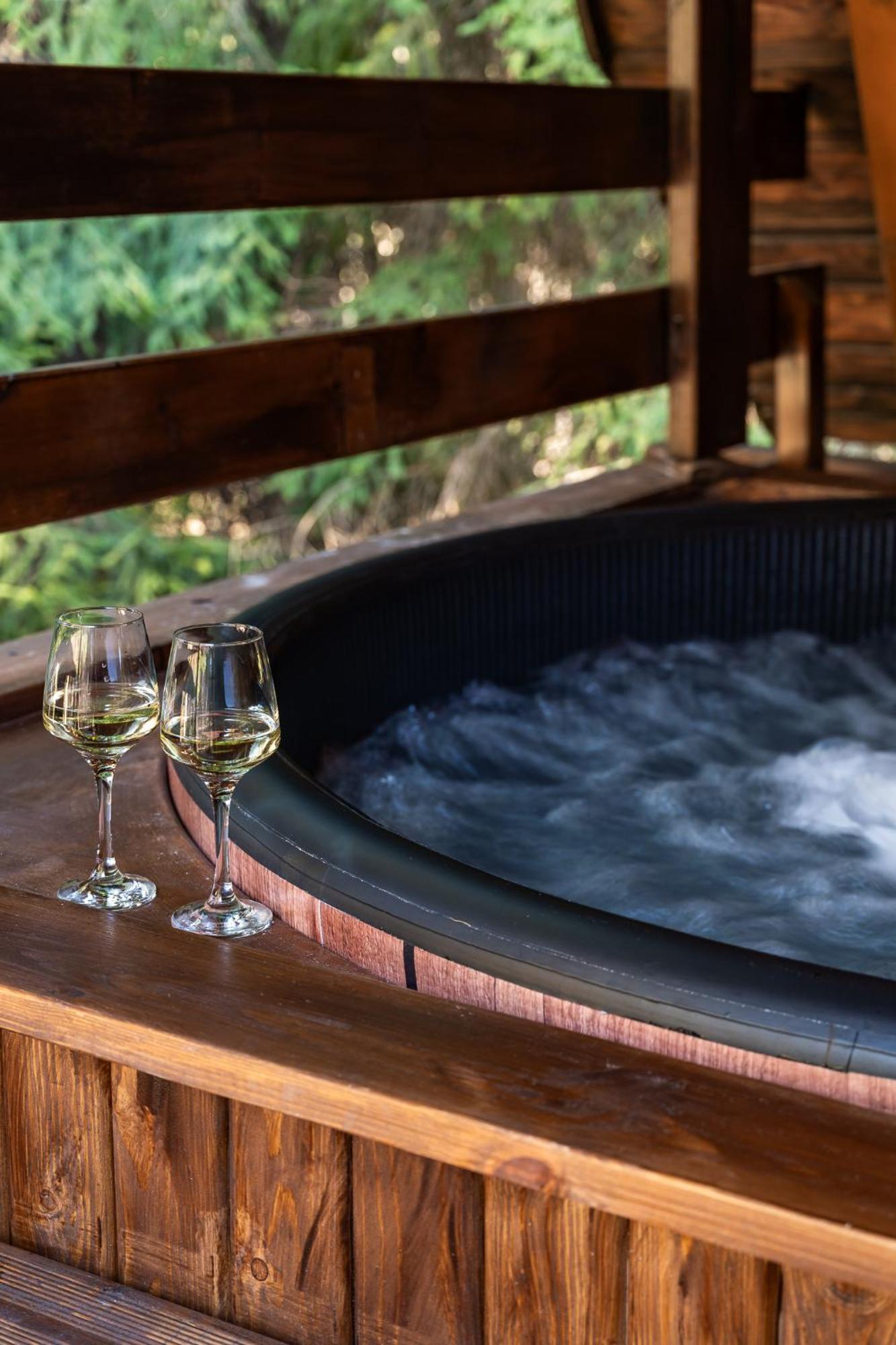 Lesna Sielanka Z Jacuzzi W Lesie Pod Gora Szczebel Relax I Sport Lubien